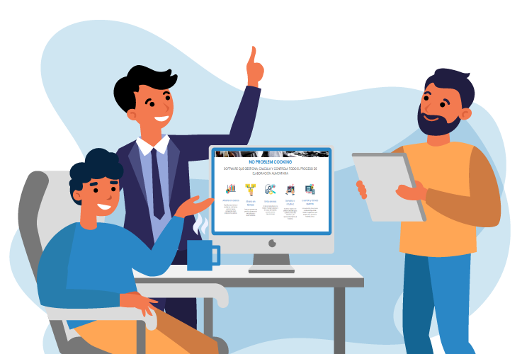 Software Catering - No Problem Cooking, software de Gestión para Cocinas centrales, Caterings y Dark Kitchens